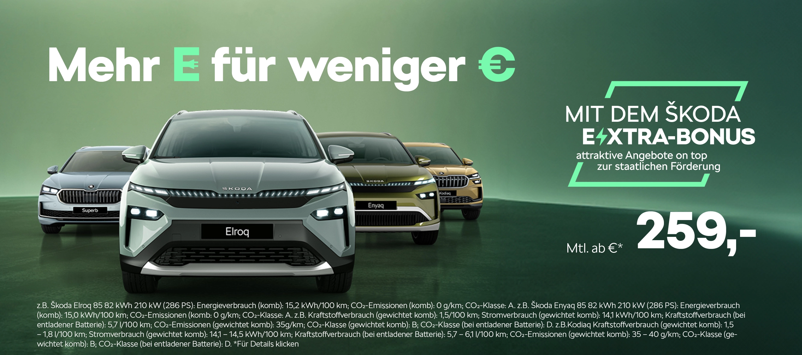 Skoda E-XTRA Bonus