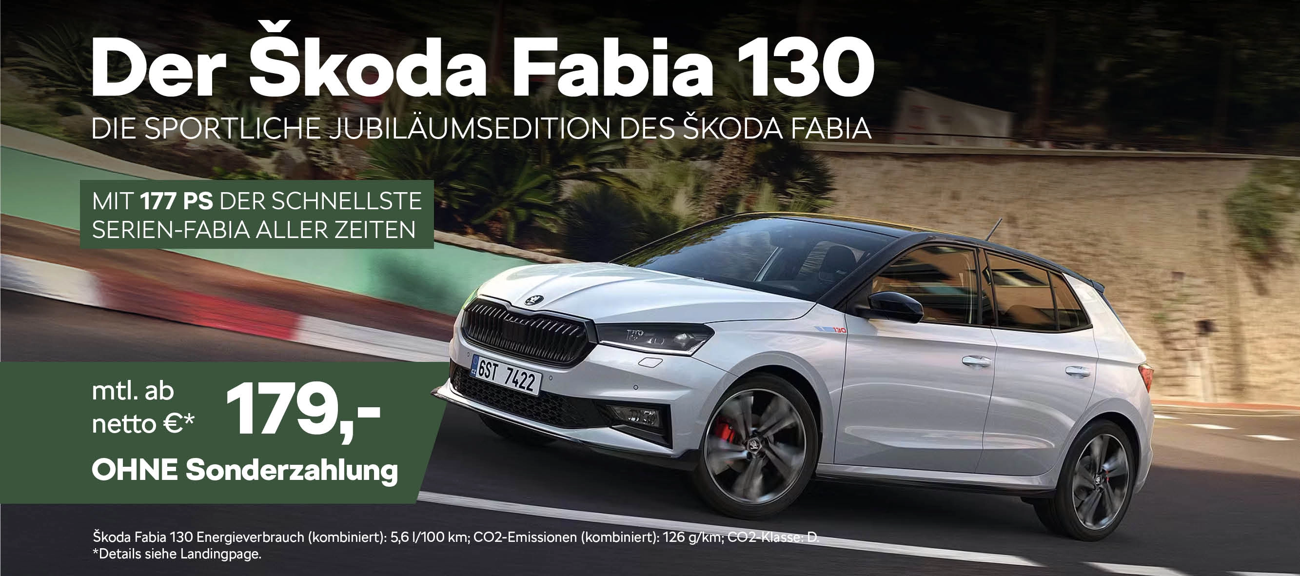 Skoda Fabia 130 Jahre