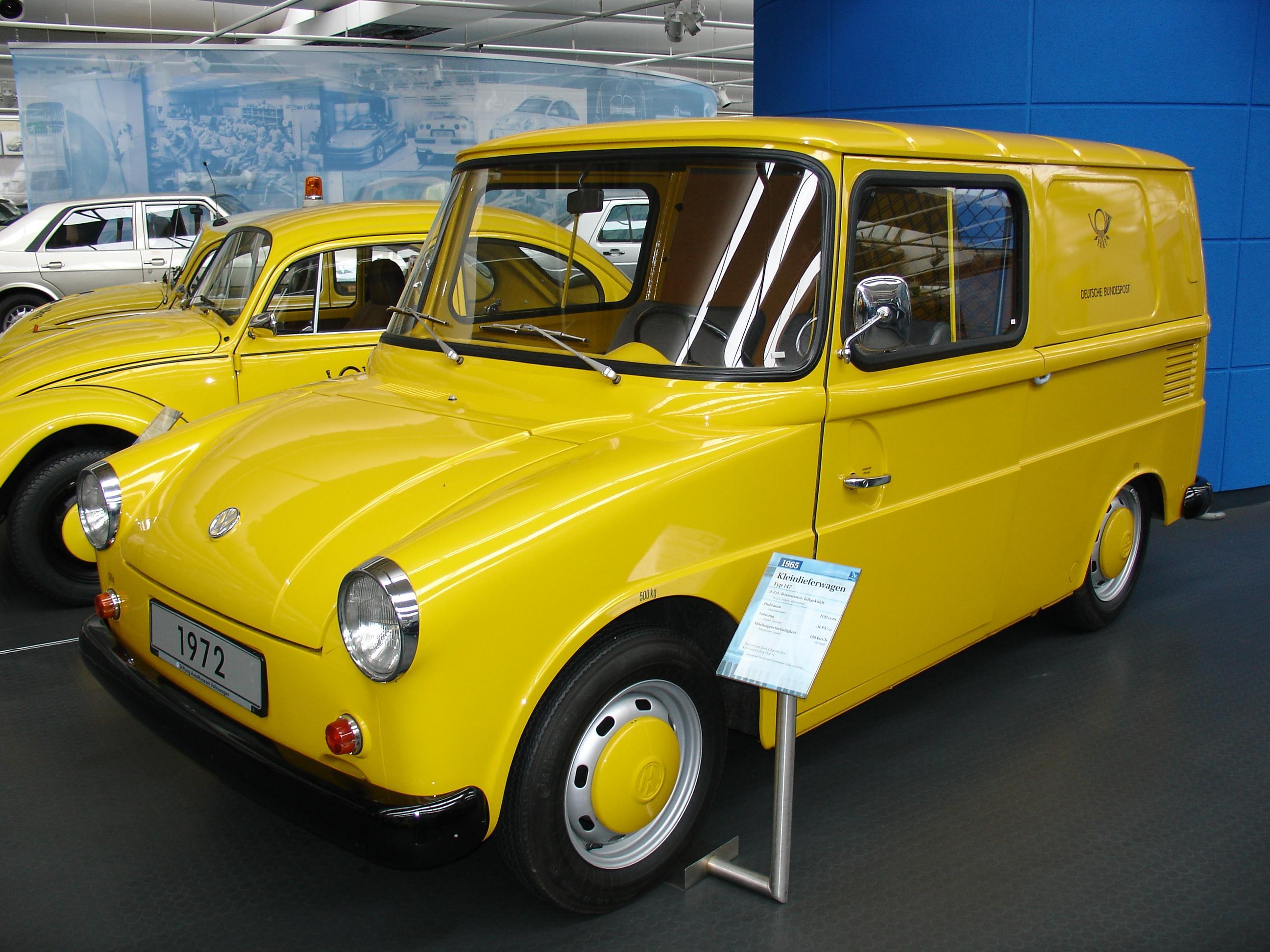 VW Kleinlieferwagen - Volkswagen Fridolin Typ 147