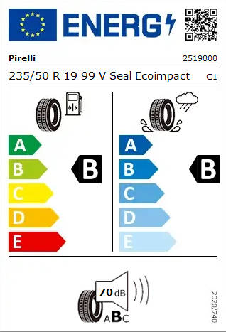4 Sommerreifen Pirelli Scorpion Verde (Seal Ecoimpact) 235/50 R19