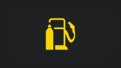 Warnleuchte Kraftstoff