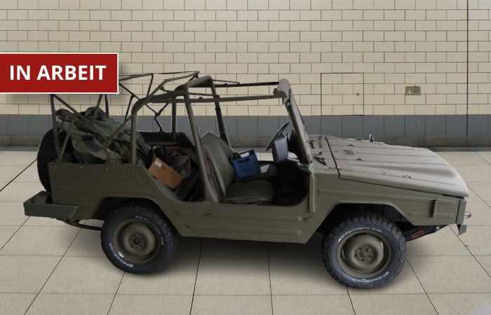 VW Iltis Typ 183 - Spitzname: Iltis Bombardier