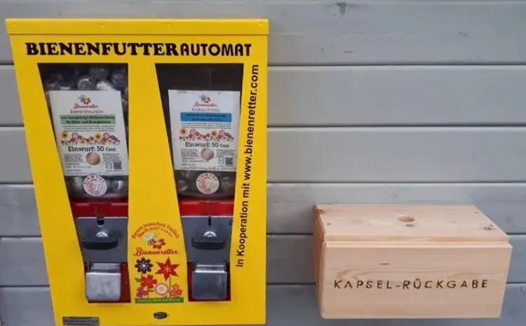  Bienenfutter-Automat – Lass deine Stadt aufblühen!