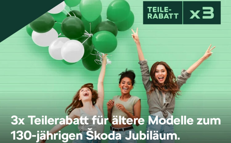  Skoda Teile Rabatt