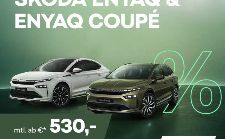  Skoda Enyaq und Enyaq Coupe Aktion