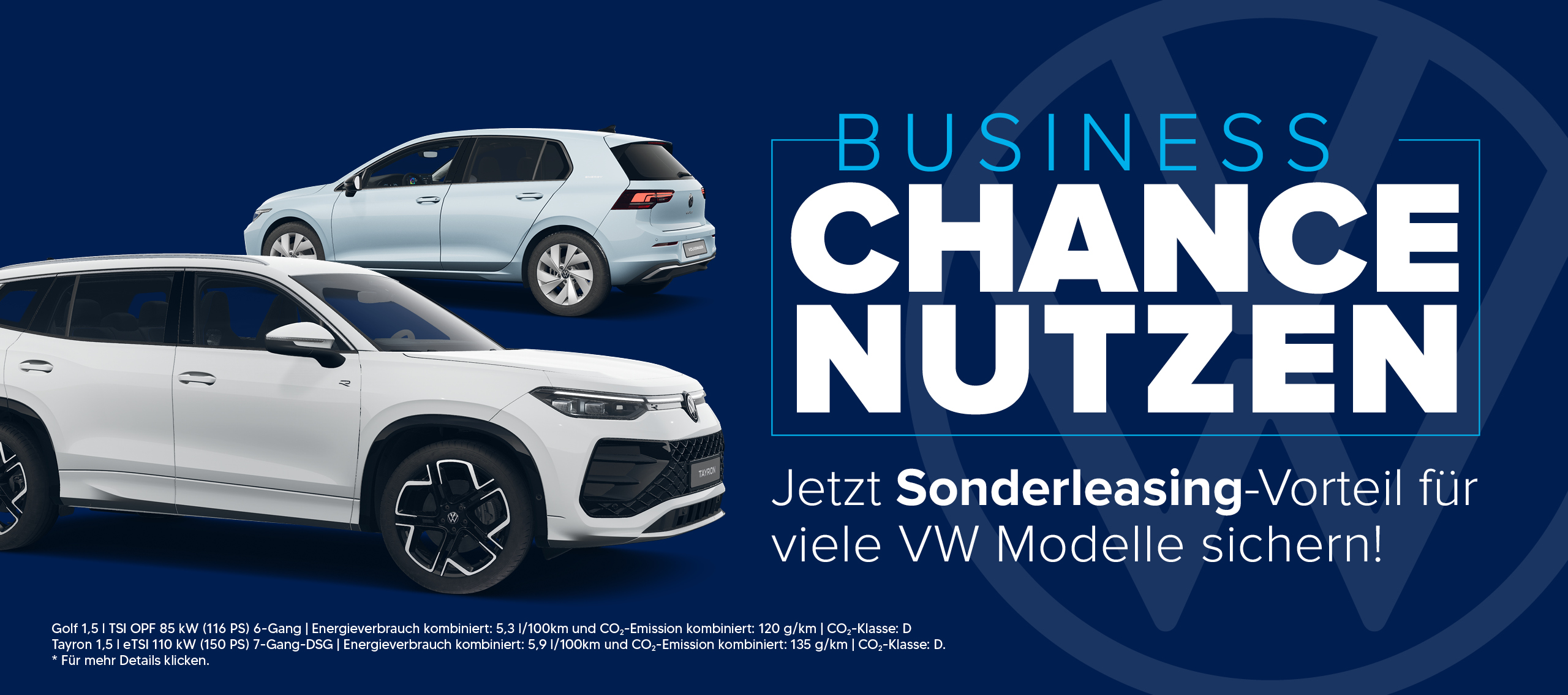 Volkswagen Gewerbeleasing