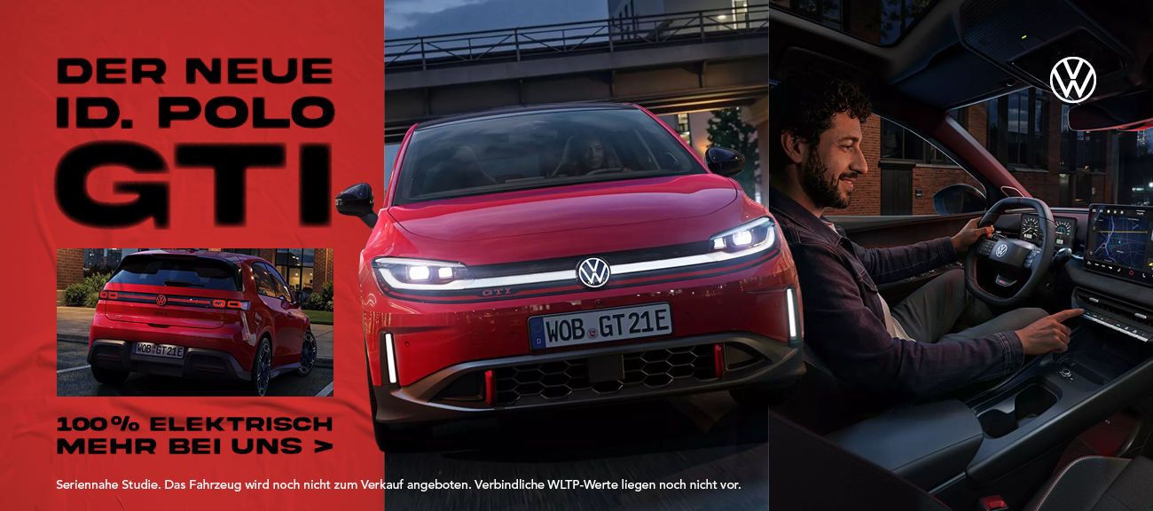 HEADER DESKTOP Der Neuer ID Polo GTI