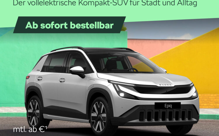  Škoda Epiq jetzt bestellbar